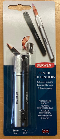 Pencil extenders set of two sizes