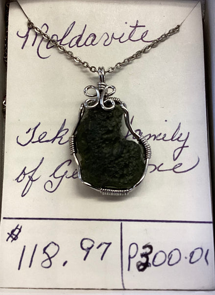 Moldavite Necklace