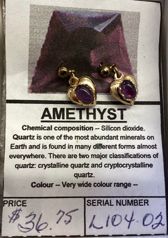 Amethyst Earrings