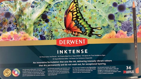 Derwent Inktense Ink Pencil sets