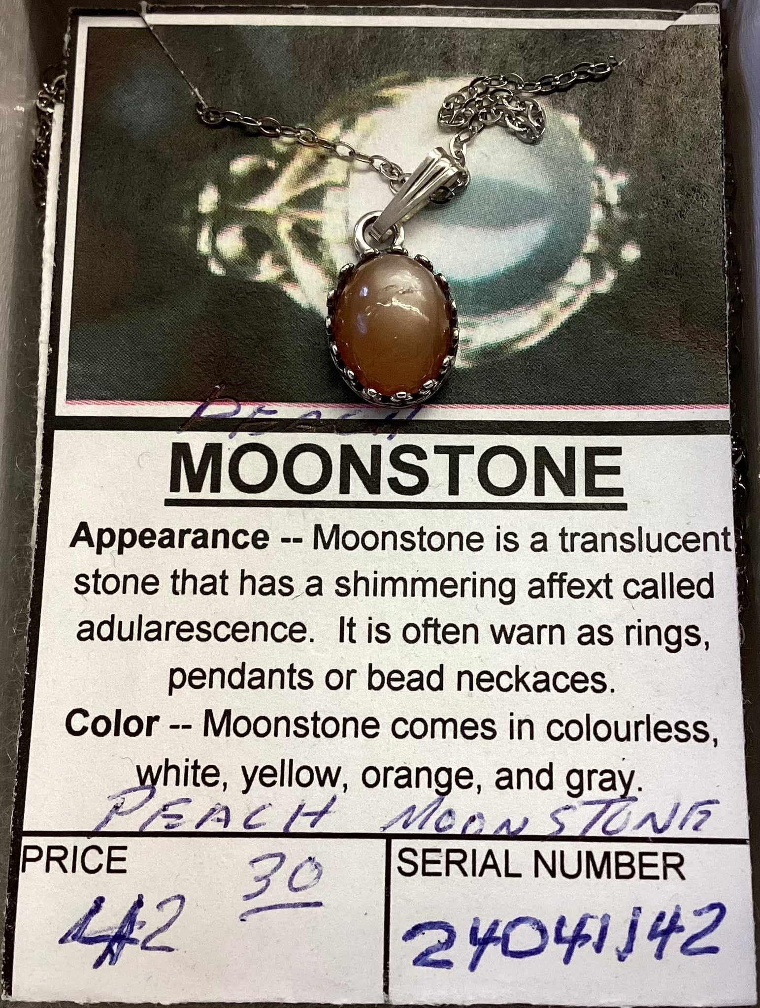 Moonstone Necklace