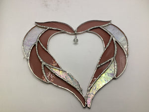 Winged Heart 8 1/2 inches wind